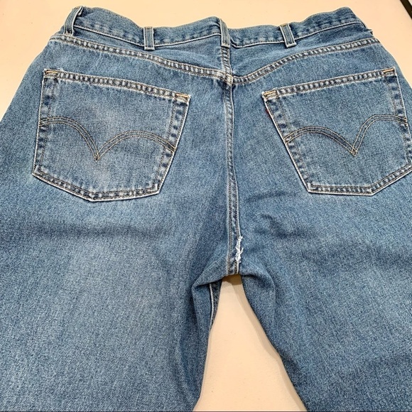 mens levi 550 relaxed fit jeans size 40X30 (See Pics For Measurements) - Picture 5 of 10